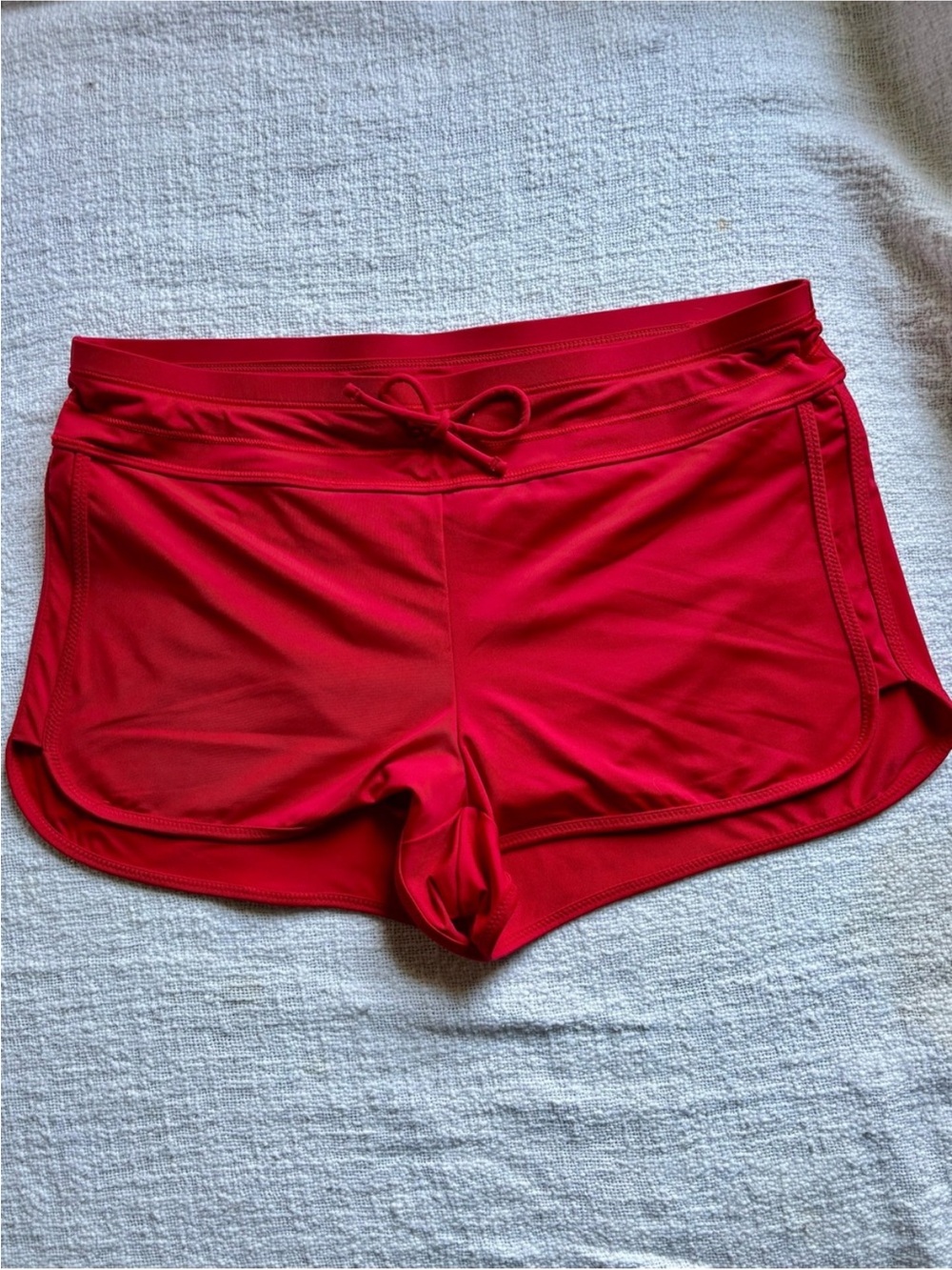 Athletes Red Swim Shorts Small